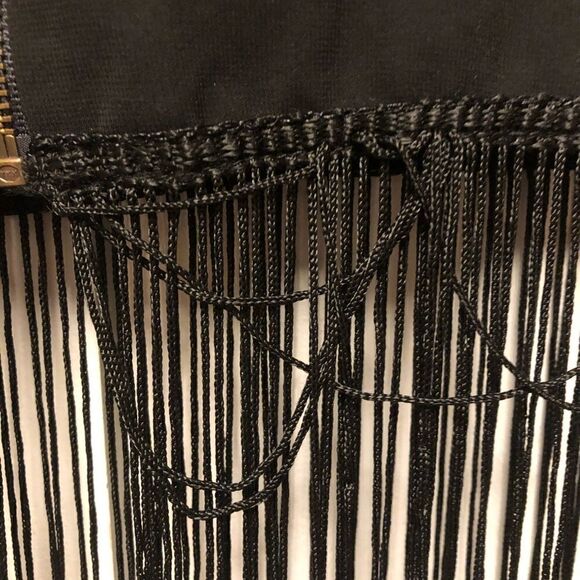 New Friends Colony Embroidered Fringe Crop Top - Picture 8 of 8